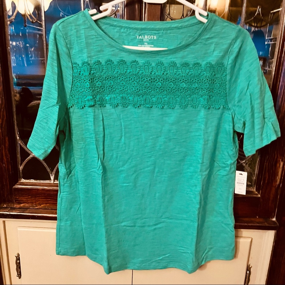 NWT TALBOTS PETITE TOP Mp